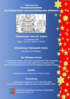 Einladung zur Weihnachtsfeier