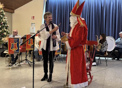 Begrüßung des Nikolaus´ 